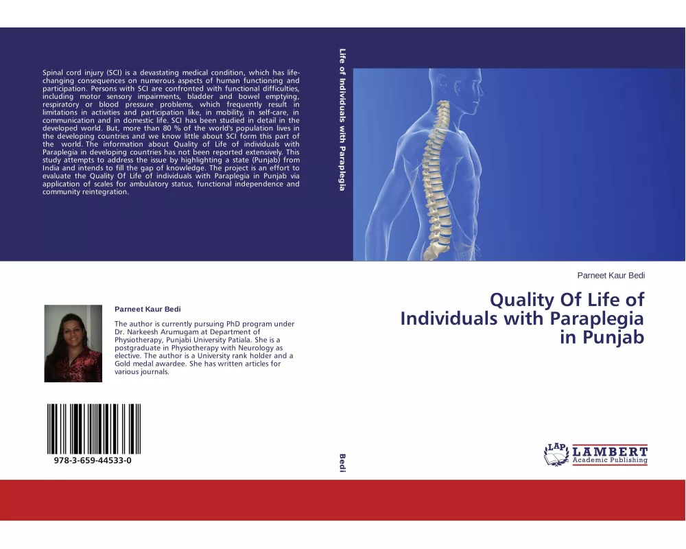 Quality Of Life of Individuals with Paraplegia in Punjab
