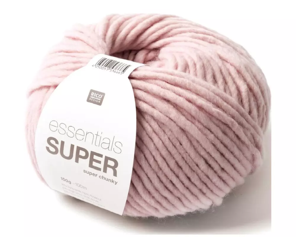 Rico Design Wolle Essentials Super Super Chunky 100 g, Flieder