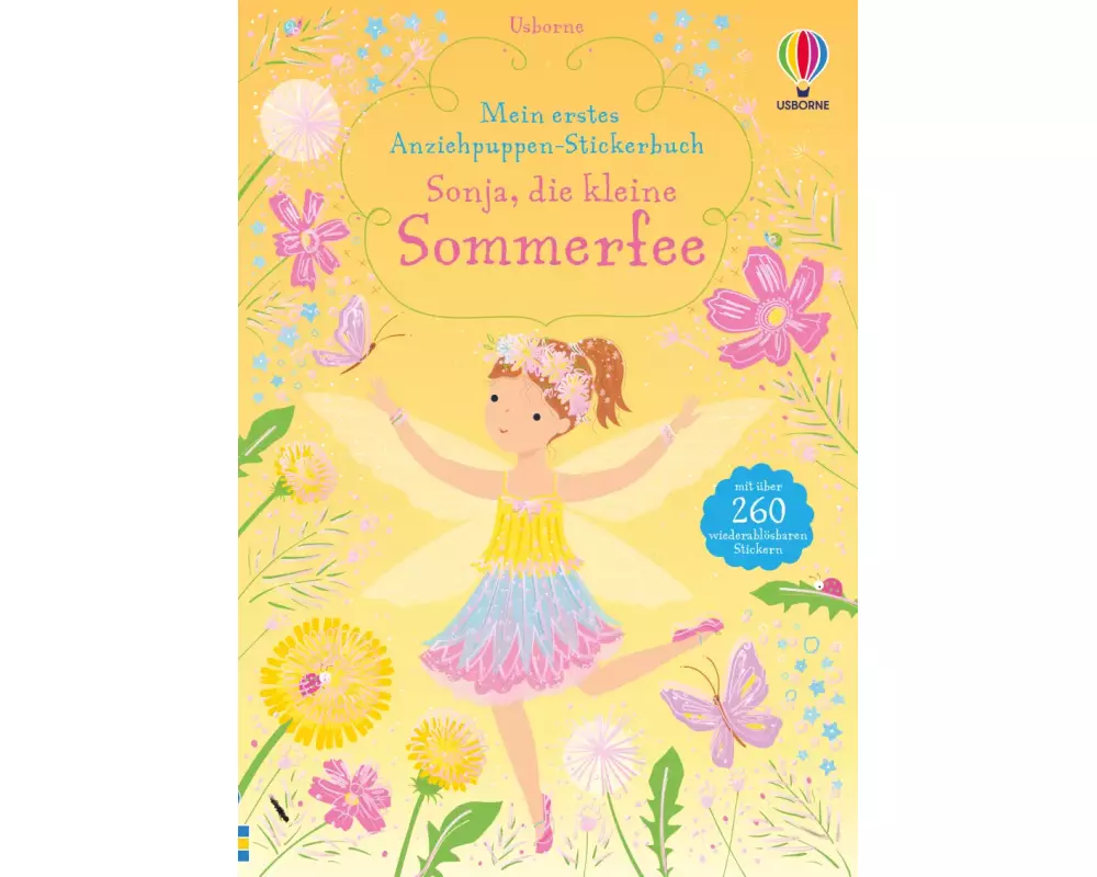 Mein erstes Anziehpuppen-Stickerbuch: Sonja, die kleine Sommerfee