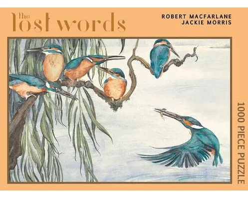 The Lost Words Kingfisher 1000 Piece Jigsaw