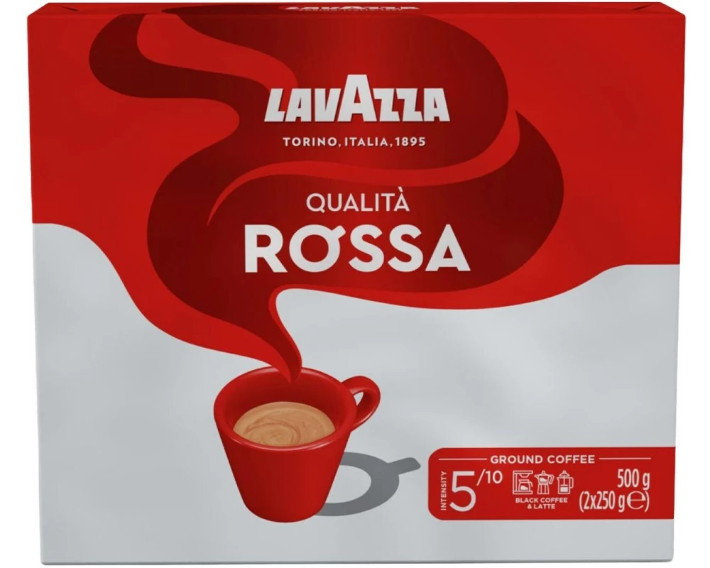 Lavazza Kaffee gemahlen Qualità Rossa 2 x 250 g