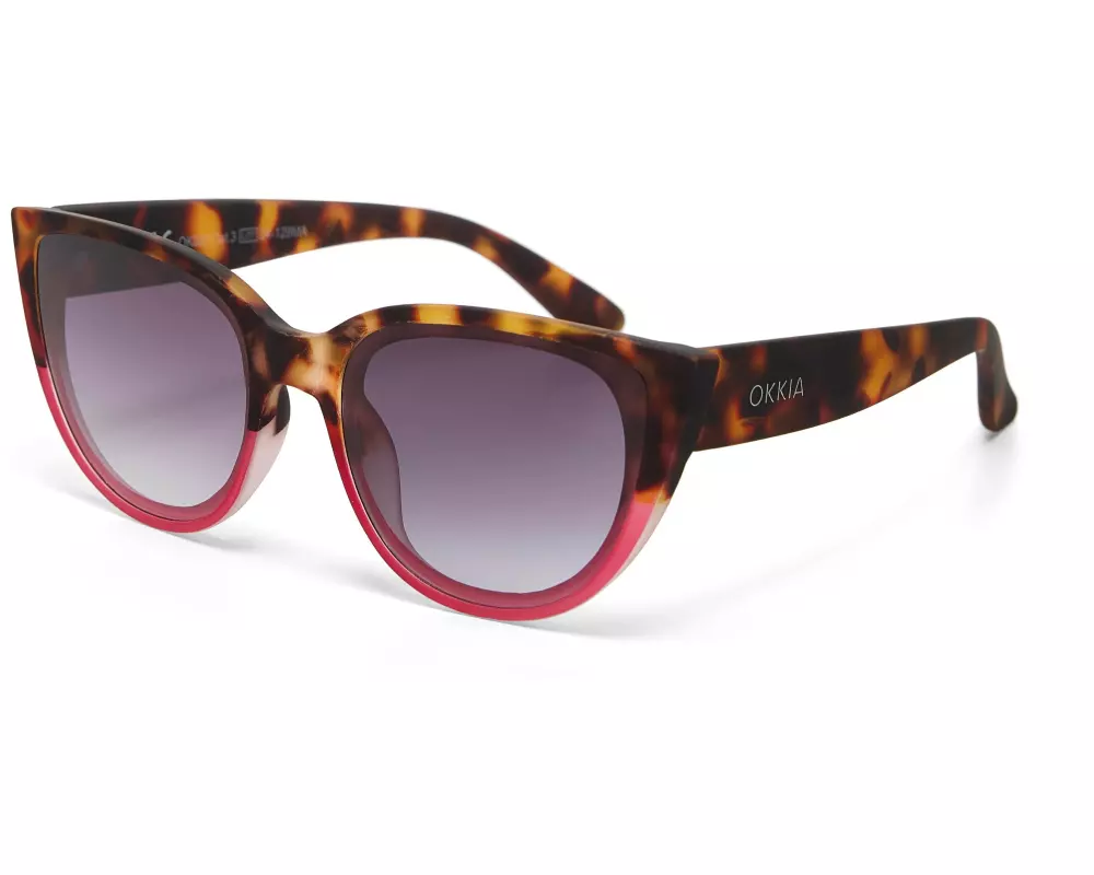 OKKIA Sonnenbrille Silvia Havana Pink