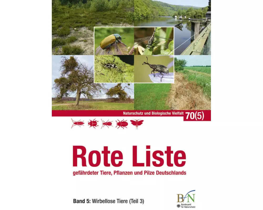 Rote Liste der Tiere, Pflanzen und Pilze Deutschlands Band 5: Wirbellose Tiere (Teil 3)