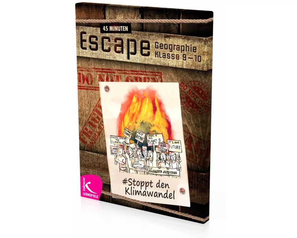 45 Minuten Escape - #Stoppt den Klimawandel!