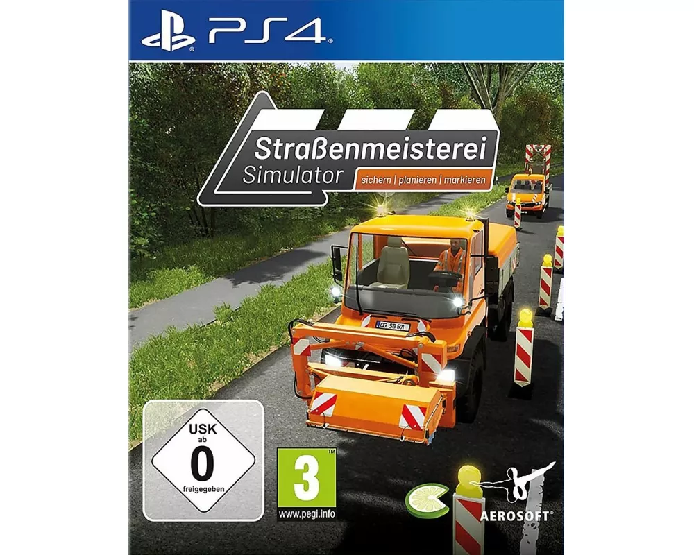 Straßenmeisterei Simulator (PlayStation PS4)
