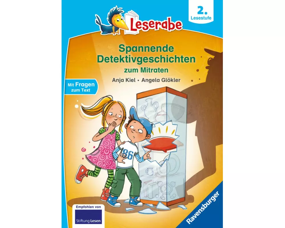 Leserabe 2. Lesestufe - Spannende Detektivgeschichten zum Mitraten