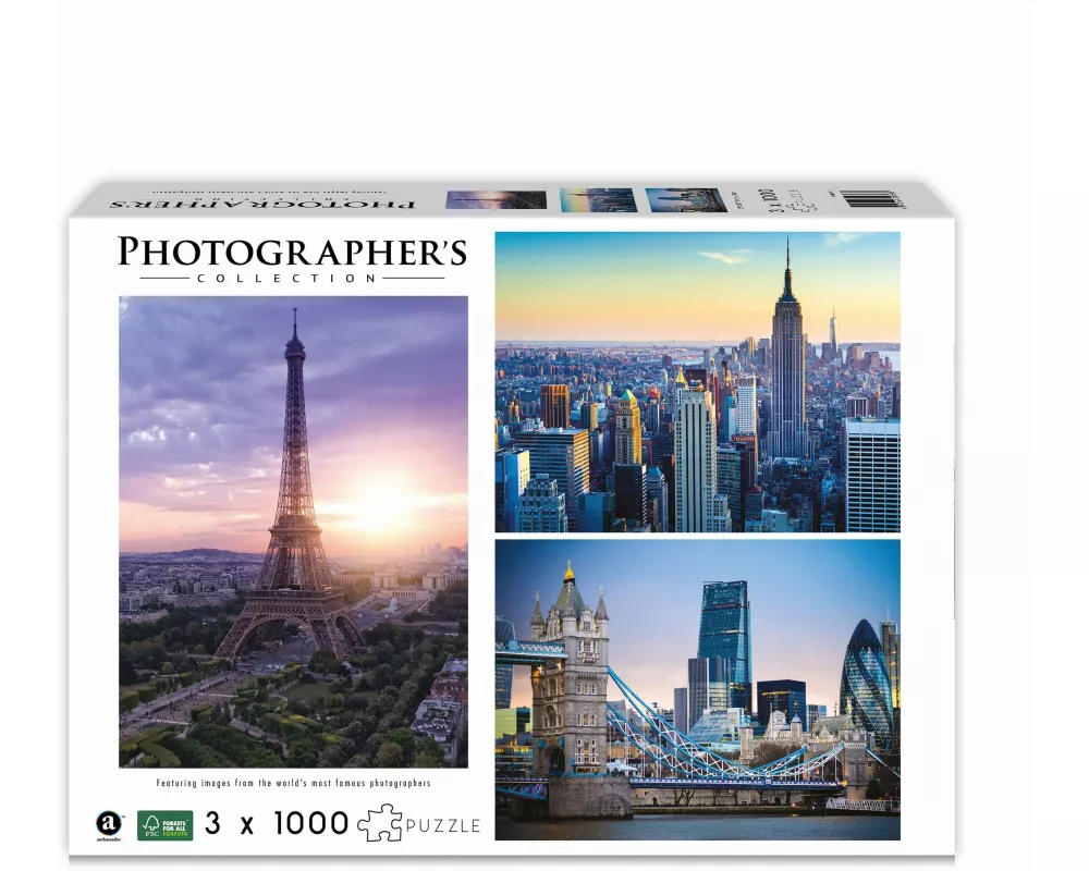 AMBASSADOR - Wahrzeichen 3x1000 Teile