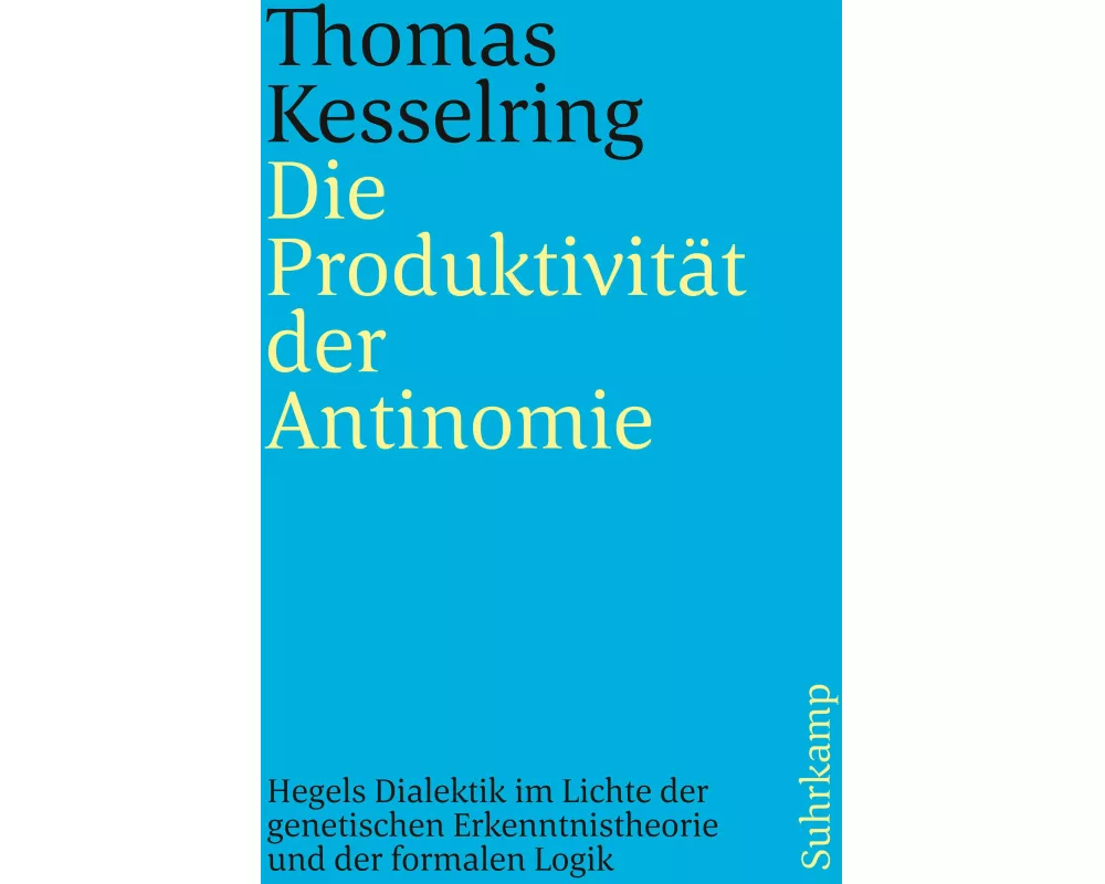 Die Produktivität der Antinomie