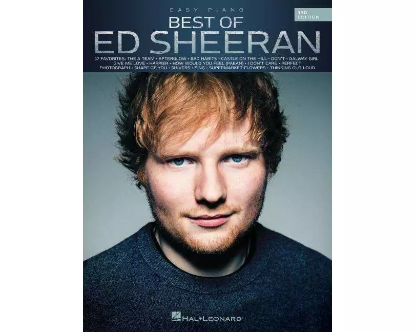 Best of Ed Sheeran - 3rd Edition Easy Piano Songbook
