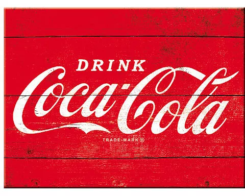 Magnet. Coca-Cola / Logo Red, Coca-Cola