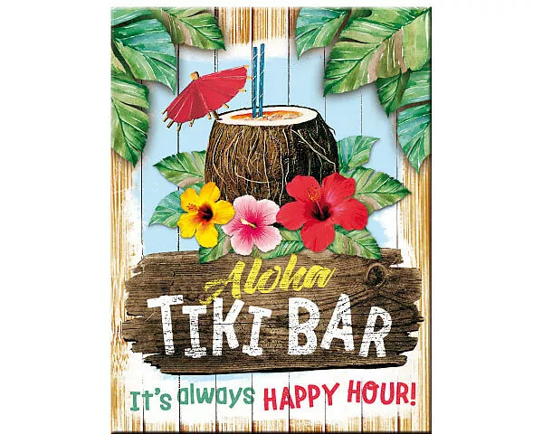 Magnet. Open Bar / Tiki Bar