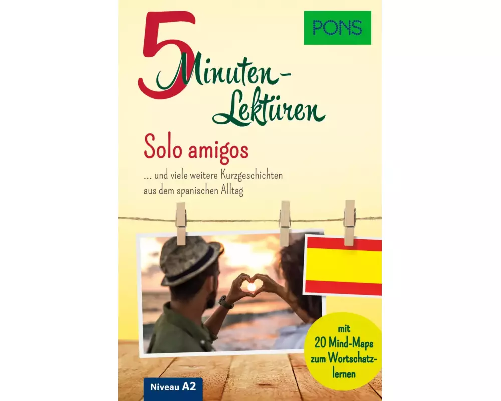 PONS 5-Minuten-Lektüren Spanisch A2 - Solo amigos