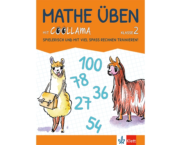 Mathe üben mit Coollama 2. Spielerisch und mit viel Spass Rechnen trainieren!
