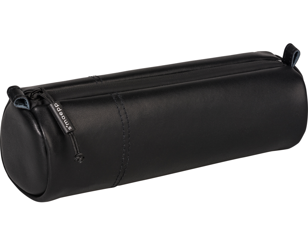 BRUNNEN Schlampermäppchen smaepp M 104922190 Leder, schwarz 22x8cm