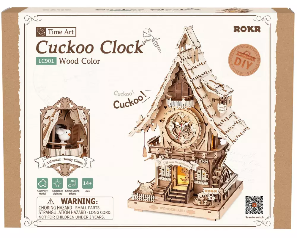 RoboTime Bausatz Kuckucksuhr