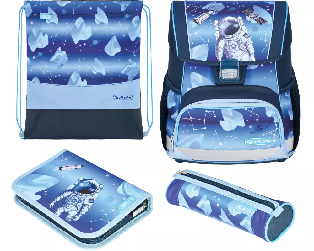 Herlitz Schulthek-Set Loop Plus Cosmic Explorer 17 l
