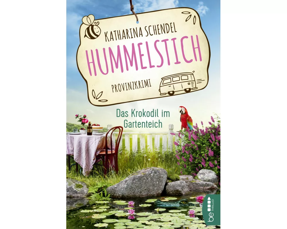 Hummelstich - Das Krokodil im Gartenteich