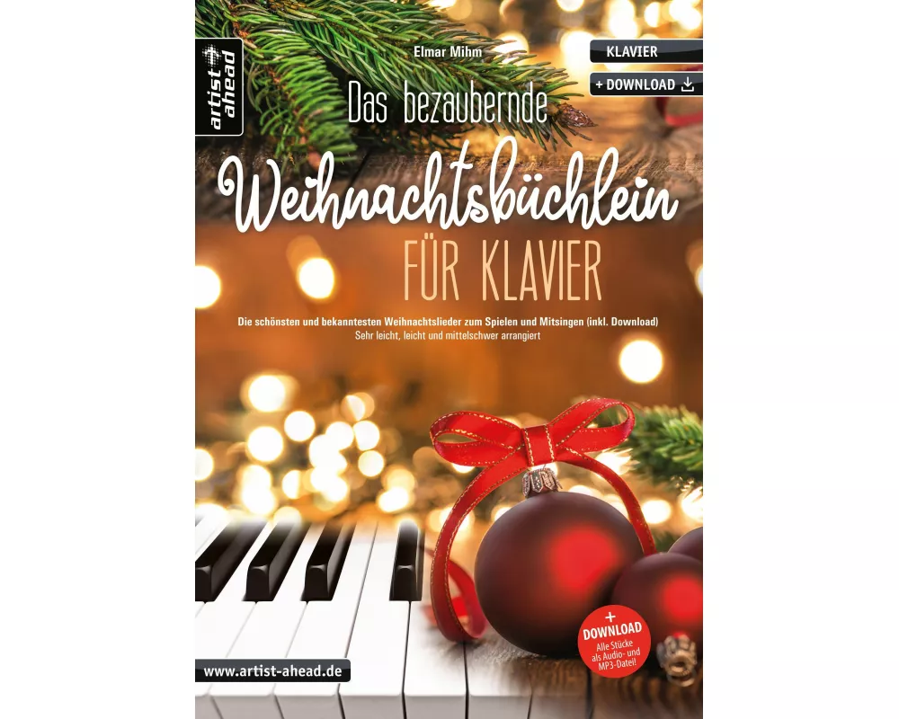 Das bezaubernde Weihnachtsbüchlein für Klavier