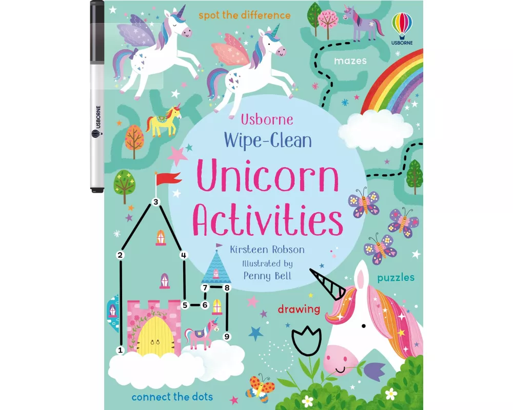 Wipe-Clean Unicorn Activities