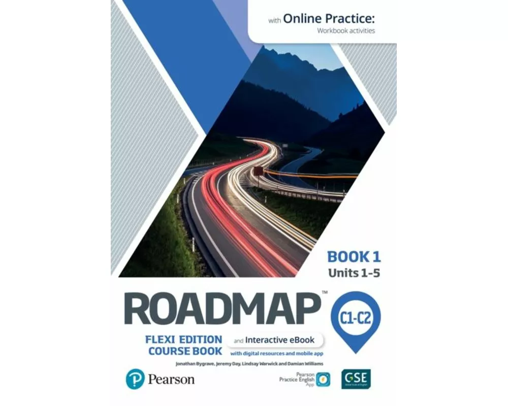 Roadmap C1-C2 Flexi Edition Course Book 1 with eBook and Online Practice Access