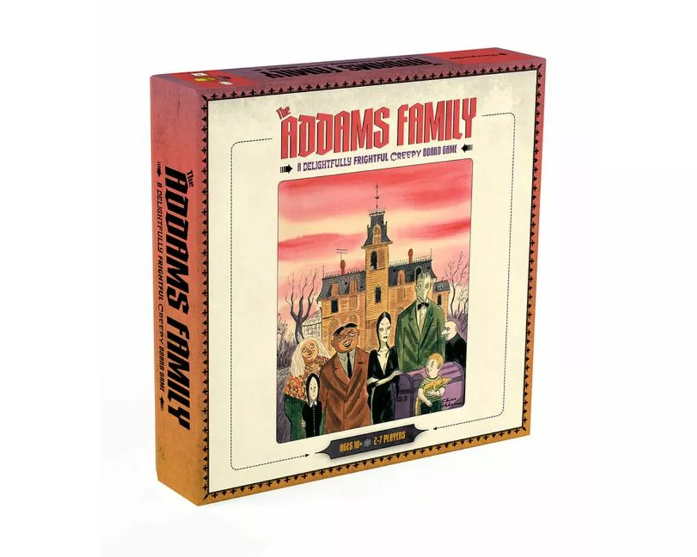 The Addams Family: A Delightfully Frightful Creepy Board Game