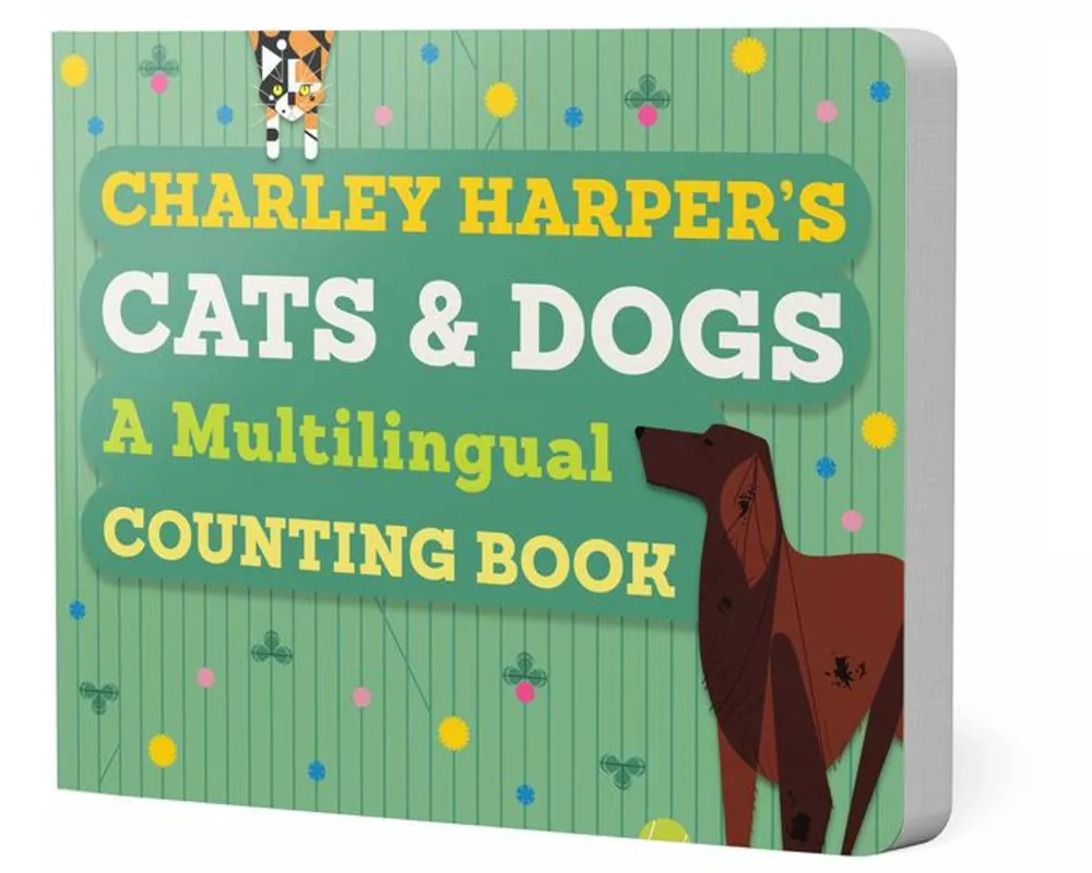 Charley Harpers Cats & Dogs Multilingual