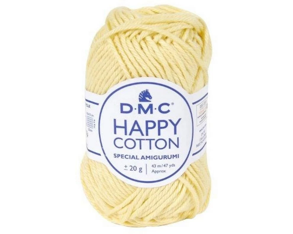 DMC Baumwollgarn Natura Happy Cotton Pastellgelb