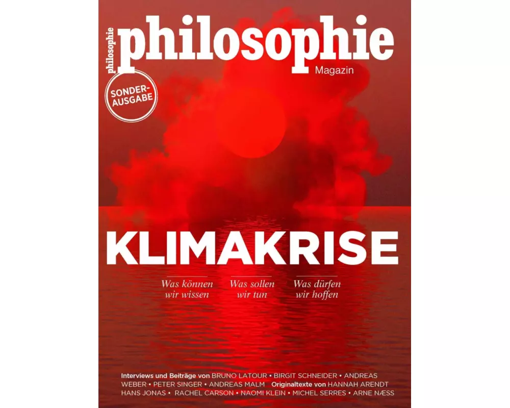 Philosophie Magazin Sonderausgabe "Klimakrise"