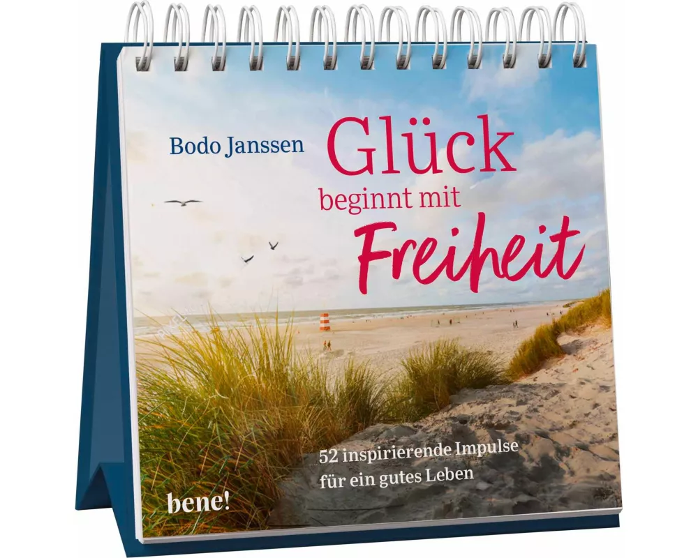 Glück beginnt mit Freiheit – Aufstellbuch