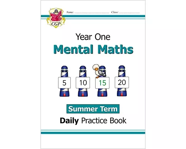 KS1 Mental Maths Year 1 Daily Practice Book: Summer Term