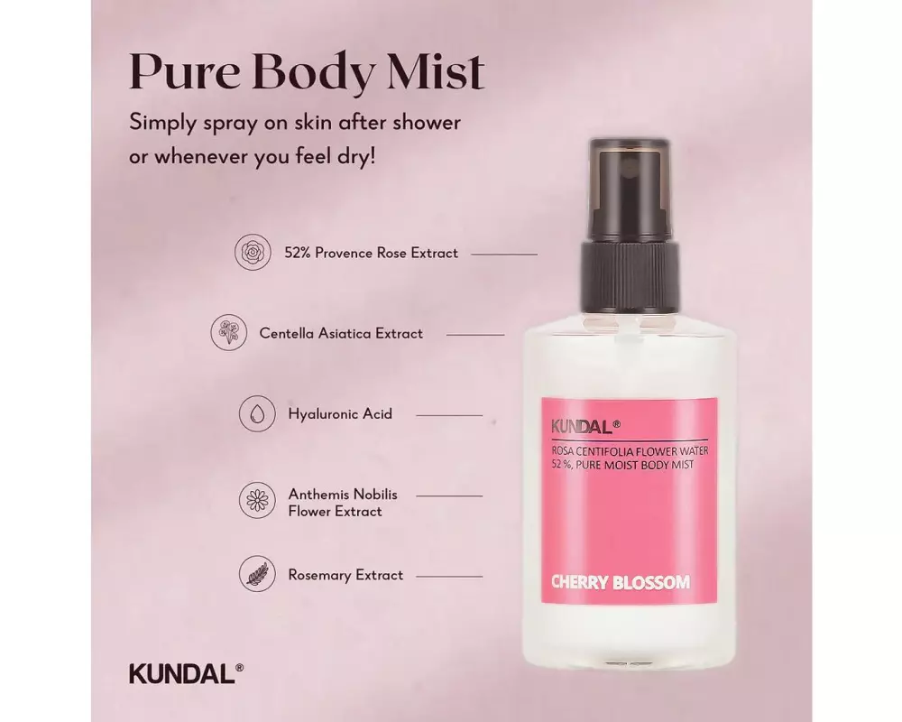 Kundal Körperspray Cherry Blossom 128 ml