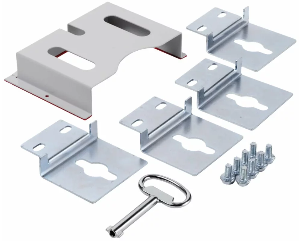 EATON TRIPPLITE SmartRack, Outdoor, Industrial, Enclosure, with, Lock, NEMA, 4, Metal, Construction, 10x10x10inch, Gray