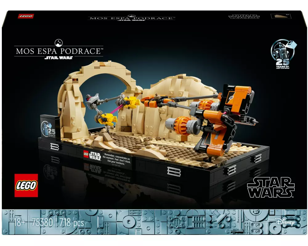 LEGO® Star Wars Podrennen in Mos Espa – Diorama 75380