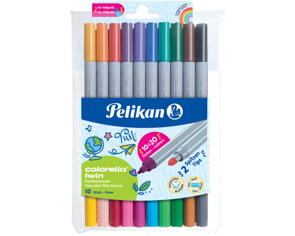 PELIKAN Colorella Twin 2mm C304/10 10er Etui