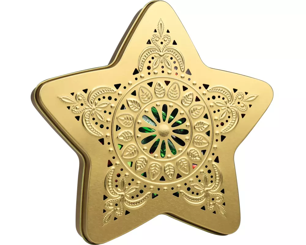 Windel Candy Ornament Stern gefüllt mit Chocopralinen 108 g