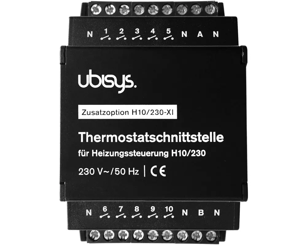 ubisys Thermostatschnittstelle H10 230 V