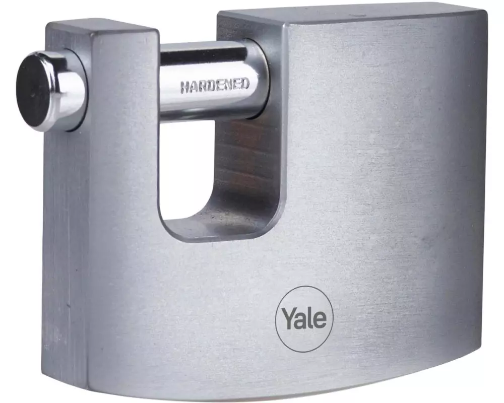 Yale Vorhängeschloss Y124B 70/15 Silber Messing/Stahl