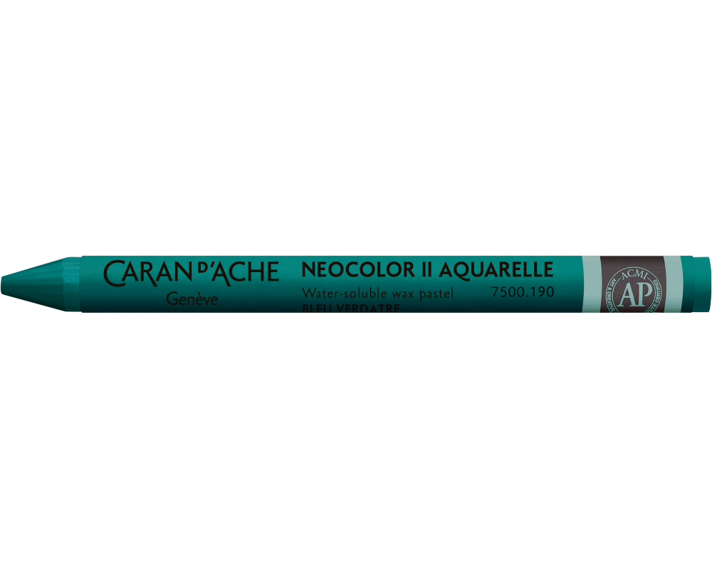 CARAN D'ACHE Wachsmalkreide Neocolor II 7500.190 grünblau