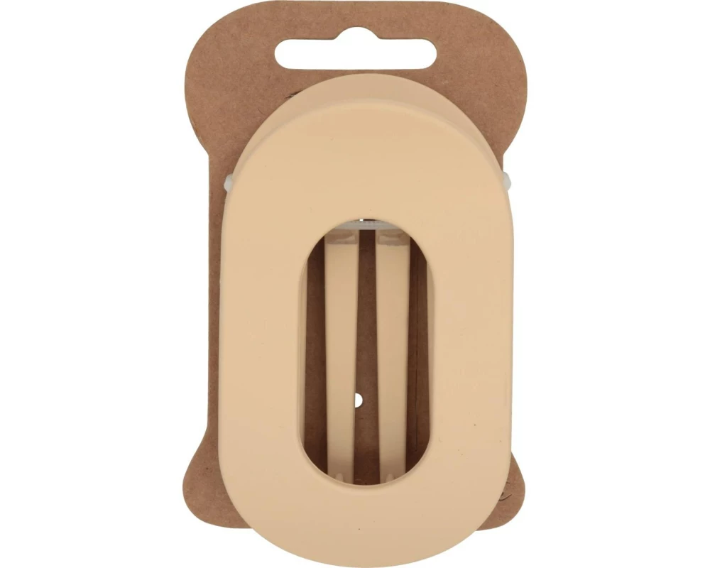 Body Mind Soul Haarklammer Flat Yoga Beige