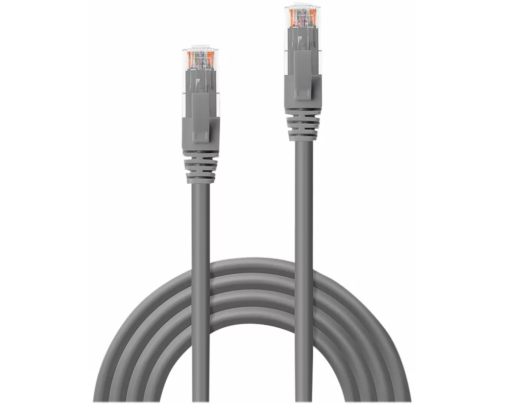 LINDY UTP Cat.6 Cable, grey, 30m LSOH, incl. Testprotocol
