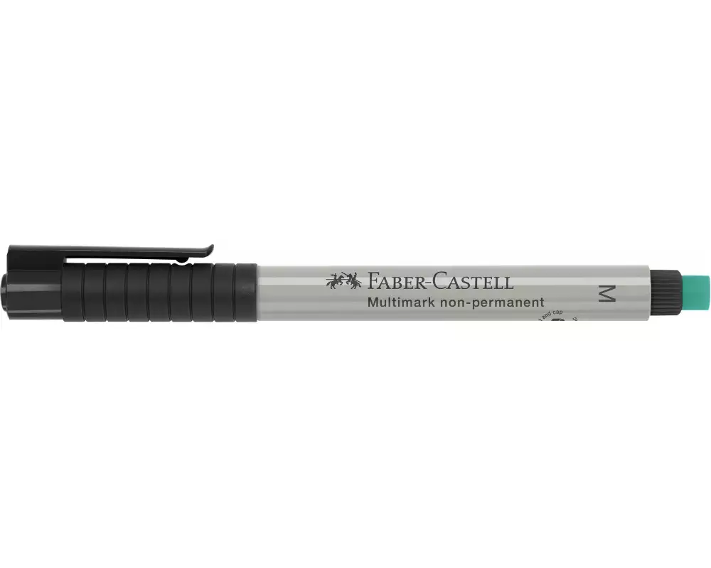Faber-Castell Folienstift Multimark 10 Stück, M, Schwarz