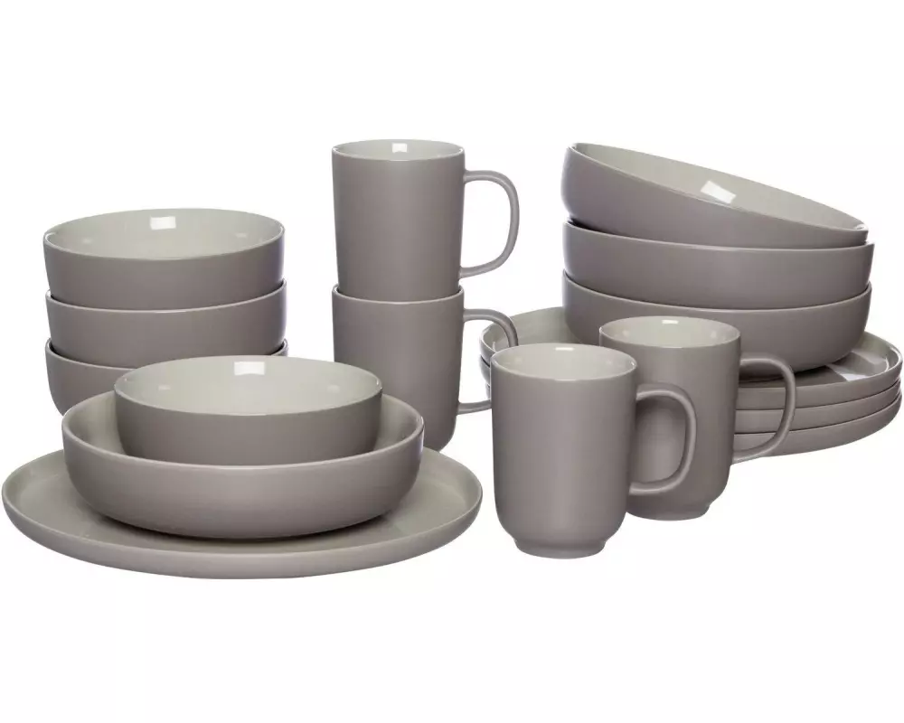 Ritzenhoff & Breker Speise-Service Jasper 16-teilig, Taupe