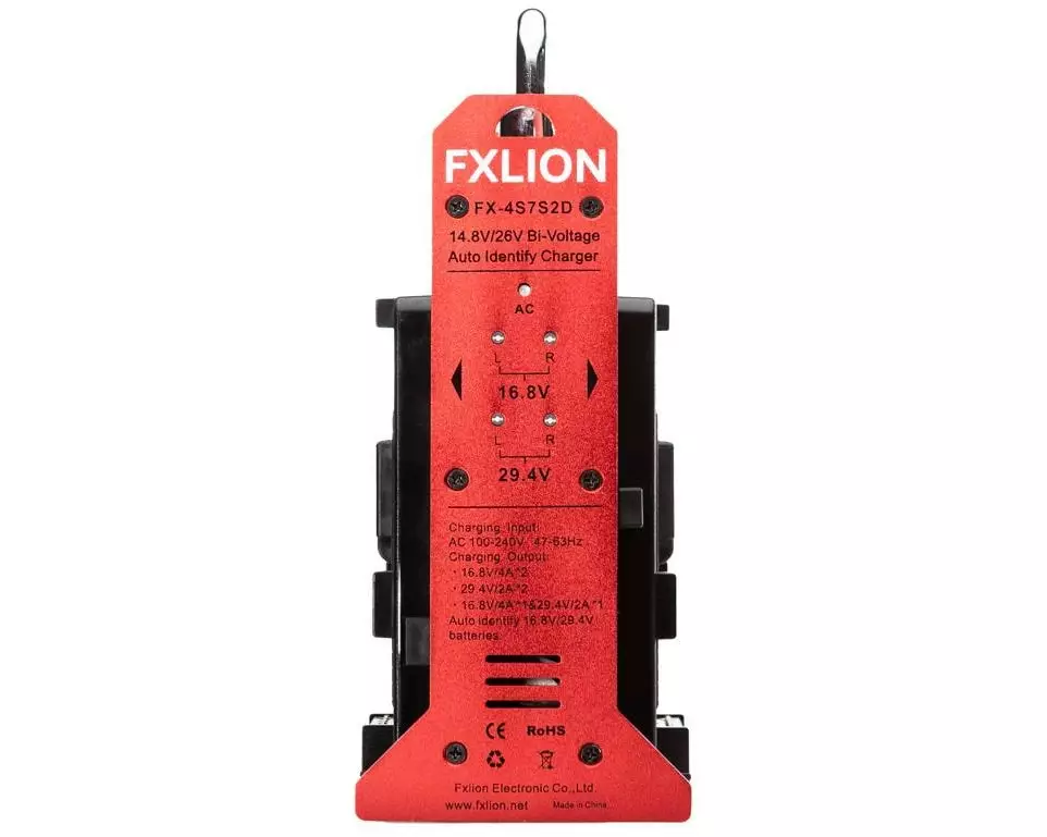 FXLion Ladegerät 2 CH Automatic Voltage Charger