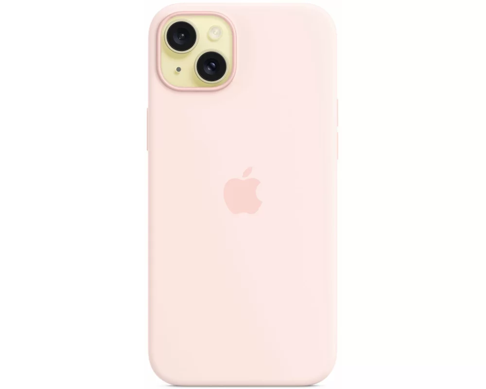 IPHONE 15 PLUS SI CASE LIGHT PINK-ZML
