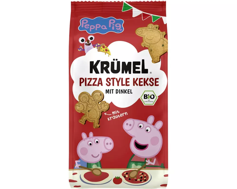 KRÜMEL Kekse Peppa Pig Pizza Style 25g