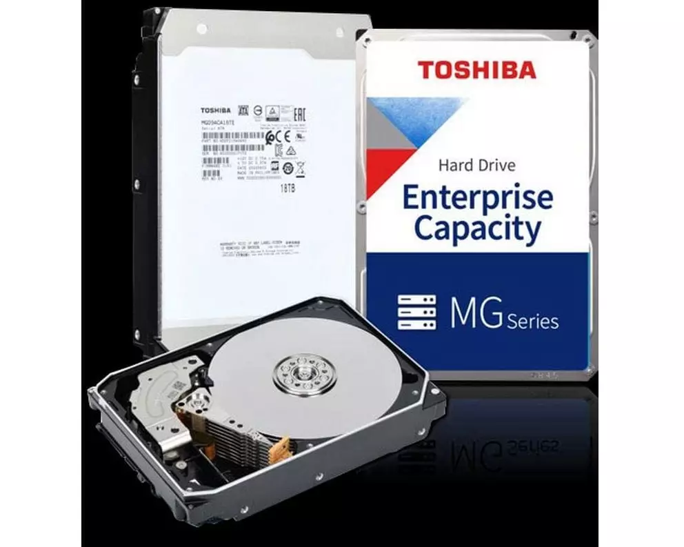 Toshiba Harddisk Enterprise Capacity MG10-D 3.5" SATA 10 TB