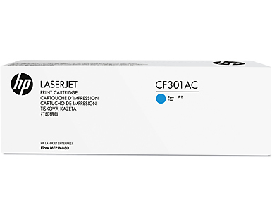 HP Toner-Modul Contract cyan CF301AC CLJ Enterprise M880 32'000 S.