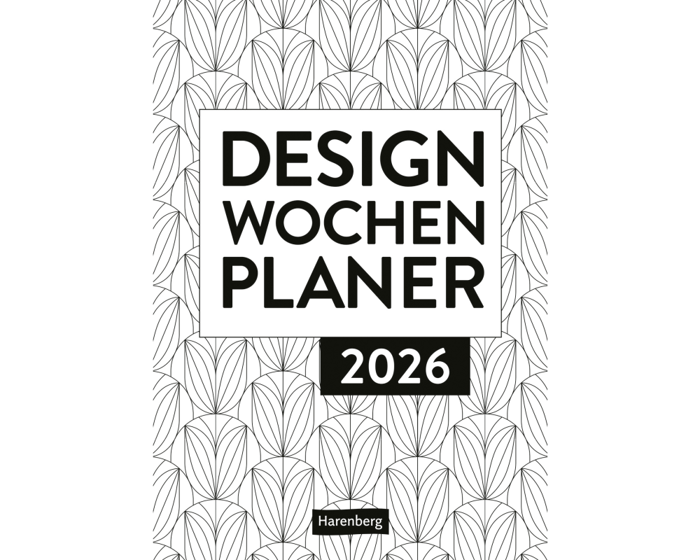 HARENBERG Wochenplaner 2026 3310208+26 Design 25x35.5cm