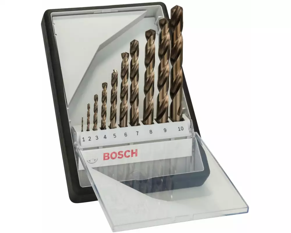 Bosch Professional Metallbohrer-Set HSS-Co, 10-teilig