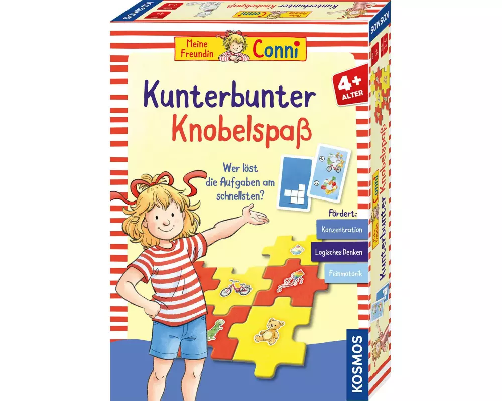 Kosmos Kinderspiel Conni – Kunterbunter Knobelspass